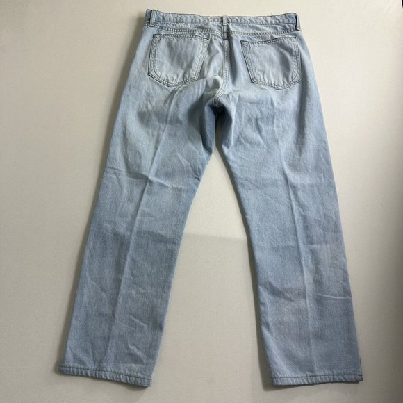 Rag & Bone Fit 3 Classic Blue Jeans Mens Size 33x26 Light Wash Button Fly - Picture 2 of 10